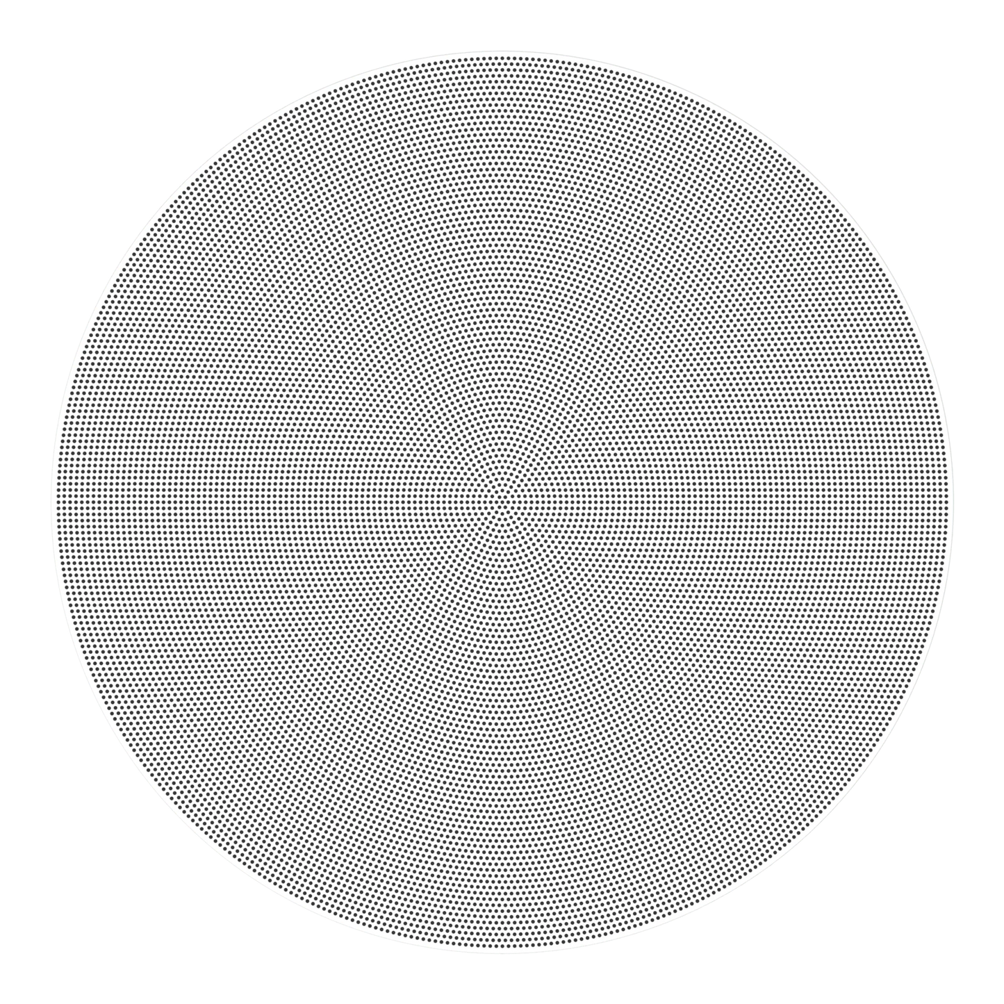 In-Ceiling Round Speaker Grilles